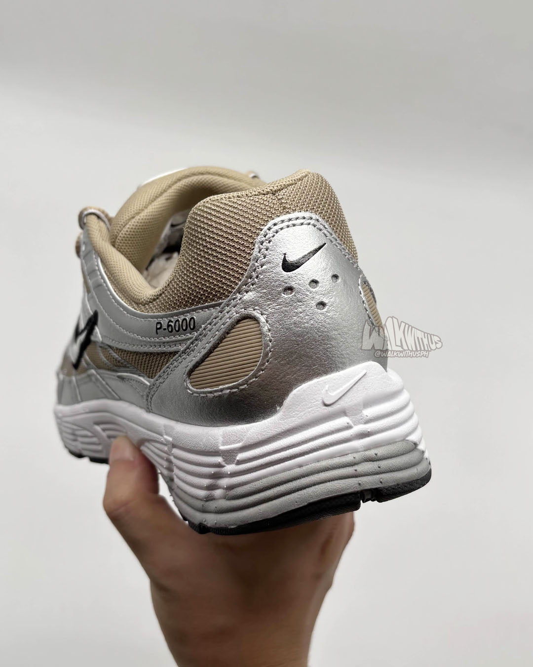 Nike P-6000 'Khaki Metallic Silver' (MEN'S)