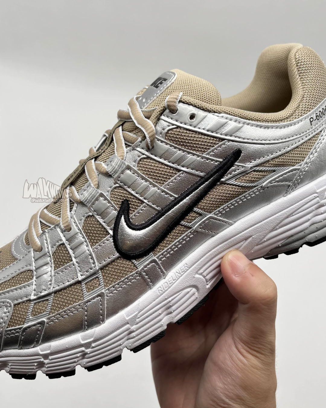 Nike P-6000 'Khaki Metallic Silver' (MEN'S)