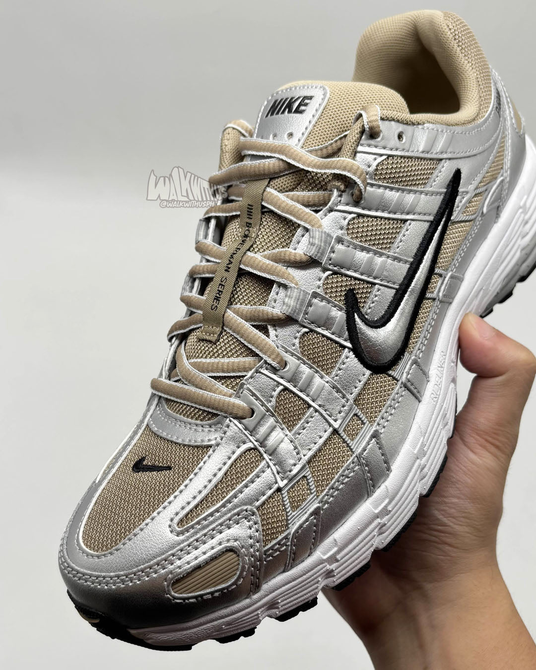 Nike P-6000 'Khaki Metallic Silver' (MEN'S)