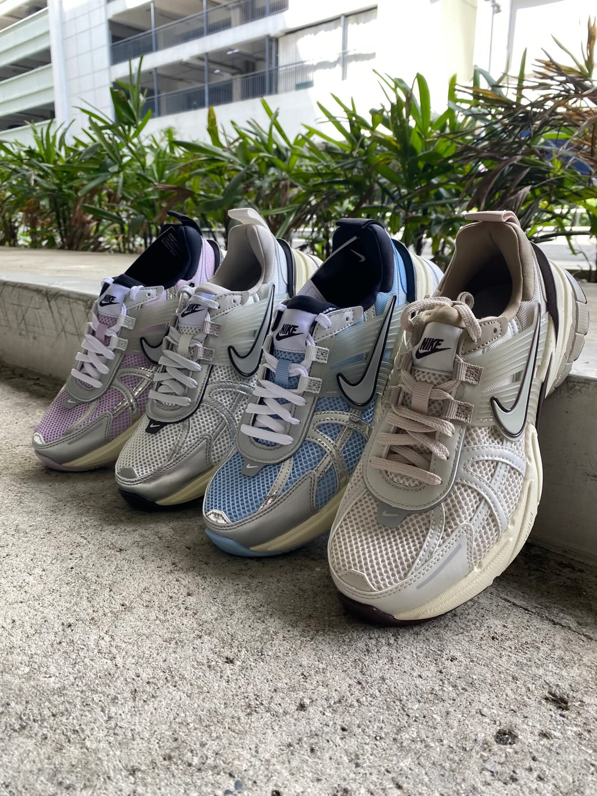 Nike V2K Run 'Summit White Metallic Silver'