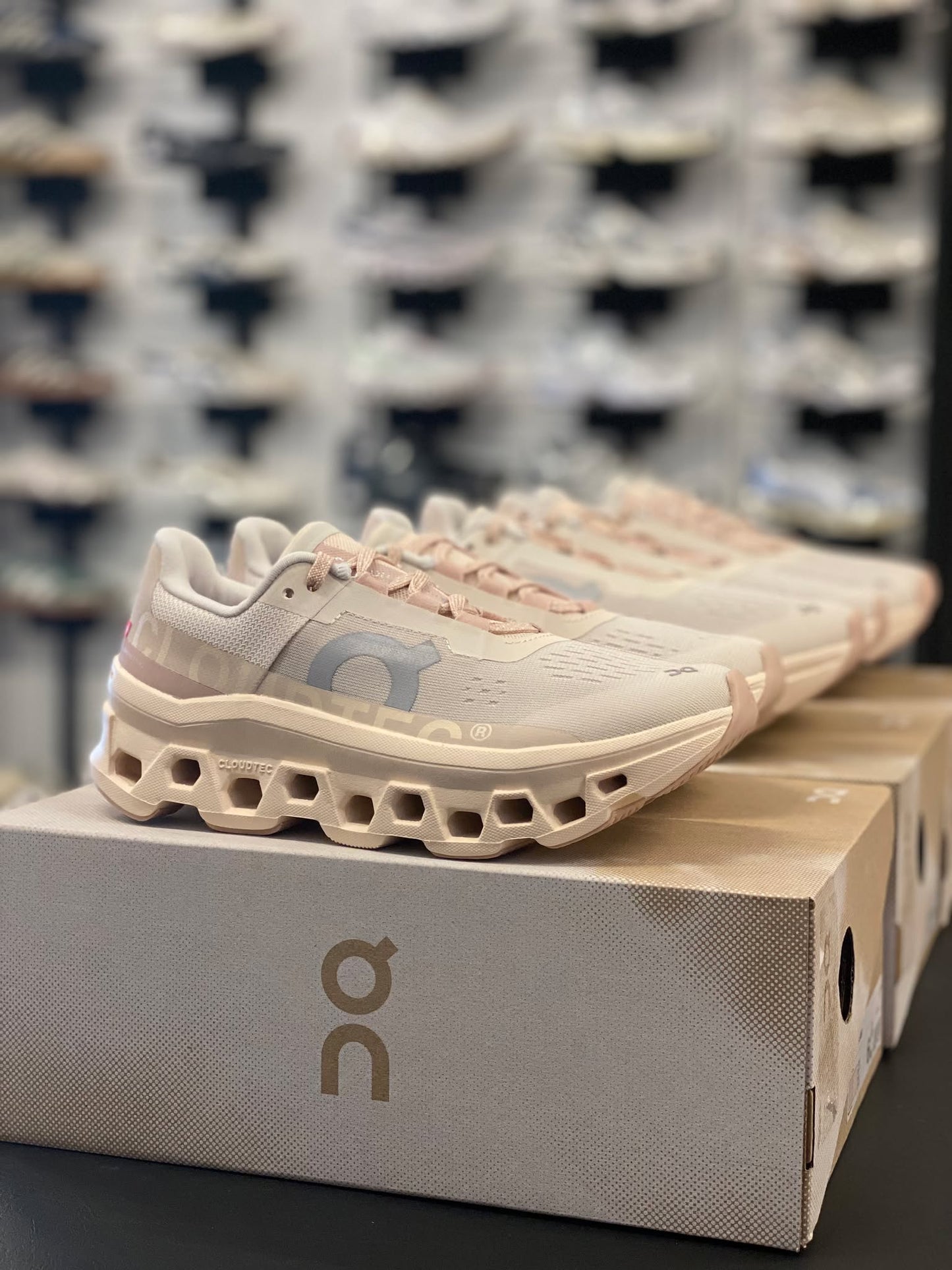 On Running Cloudmonster Moon Fawn (WOMEN'S)