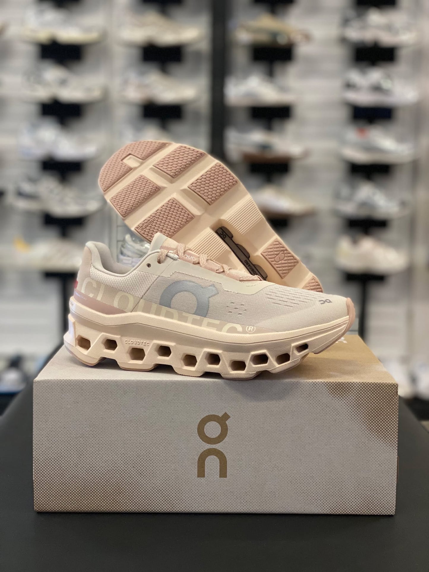 On Running Cloudmonster Moon Fawn (WOMEN'S)