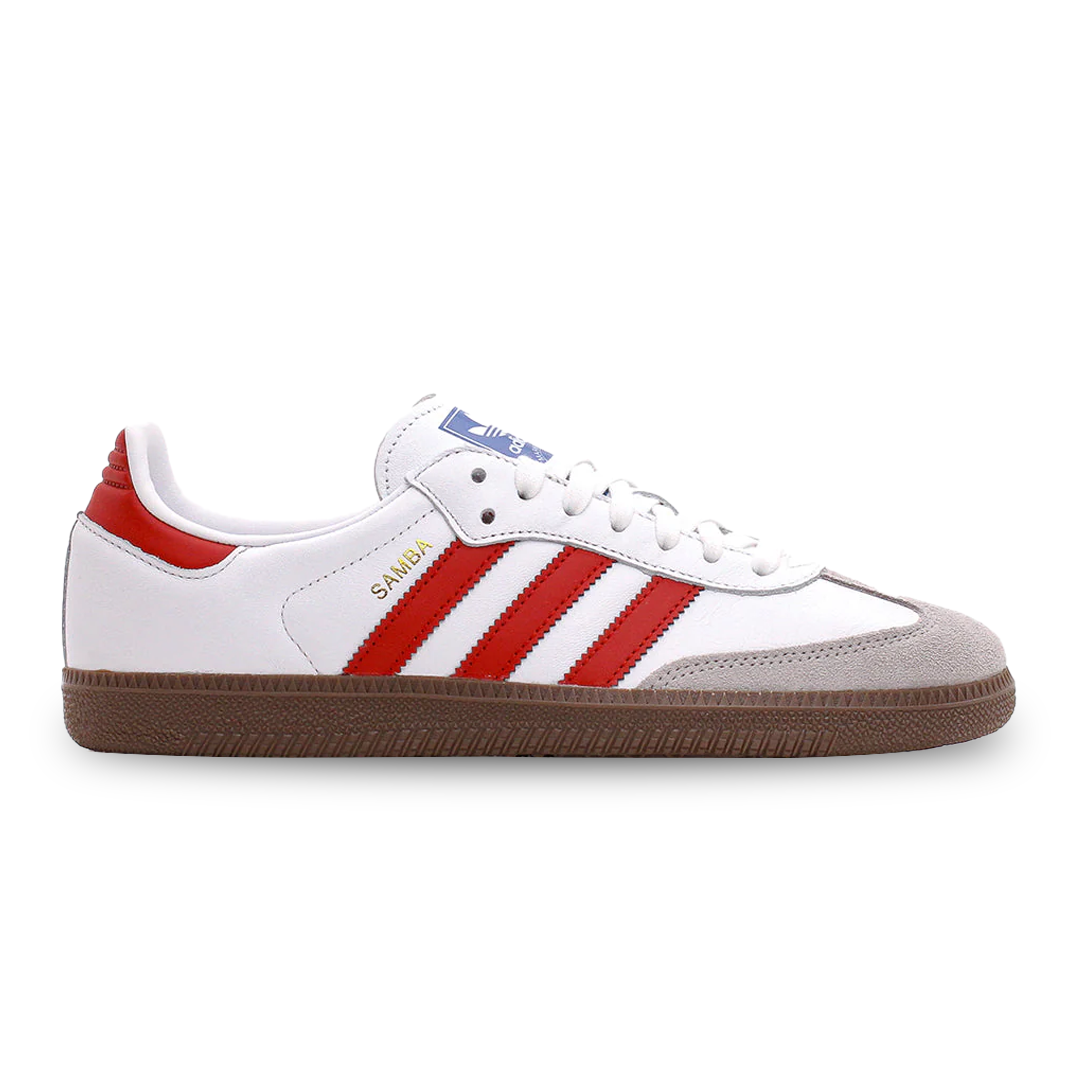 Adidas Samba OG 'White Better Scarlet' (MEN'S)