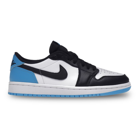 Jordan 1 Retro Low OG 'Black Dark Powder Blue' (WOMEN'S)