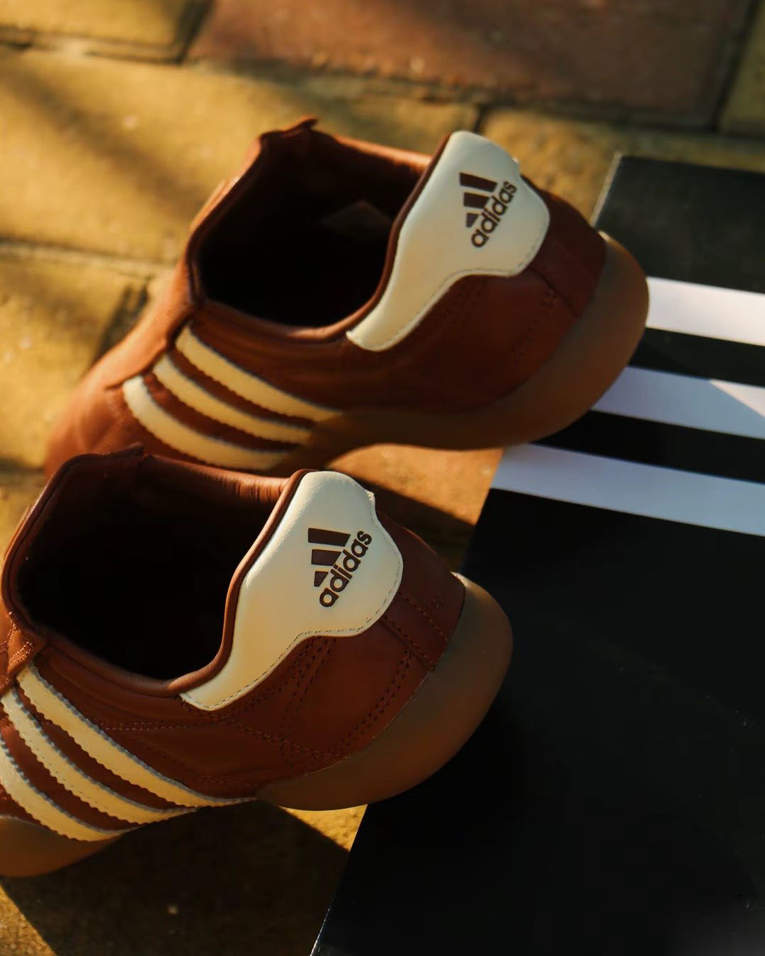 Adidas Taekwondo Mei Shoes 'Preloved Brown Cream White'
