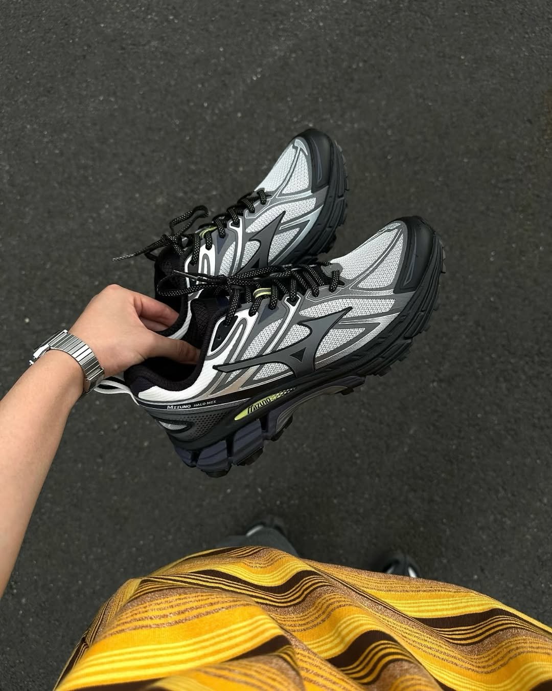 Mizuno Halo MIX TL 'Silver Grey’