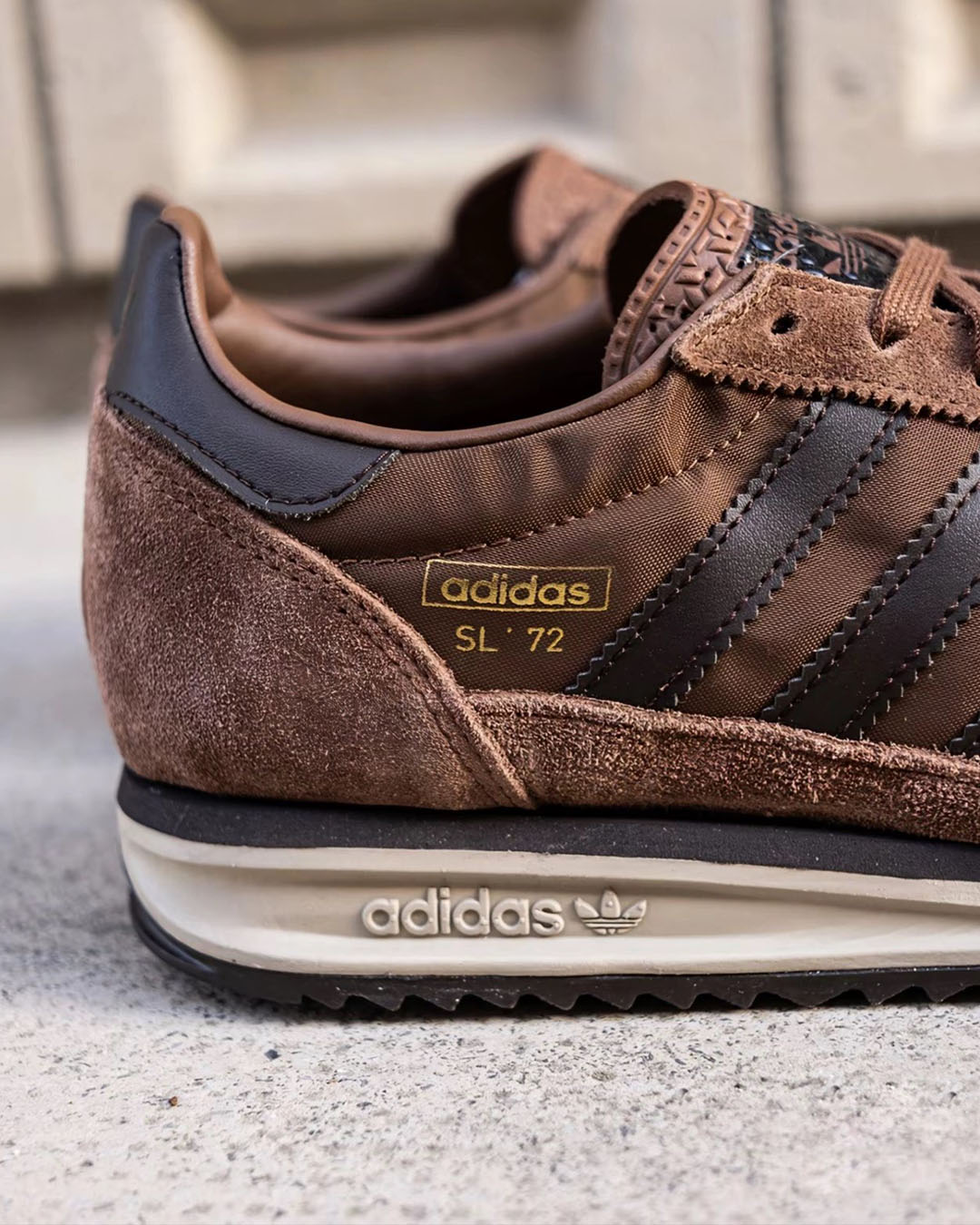 Adidas SL 72 RS 'Brown Black'