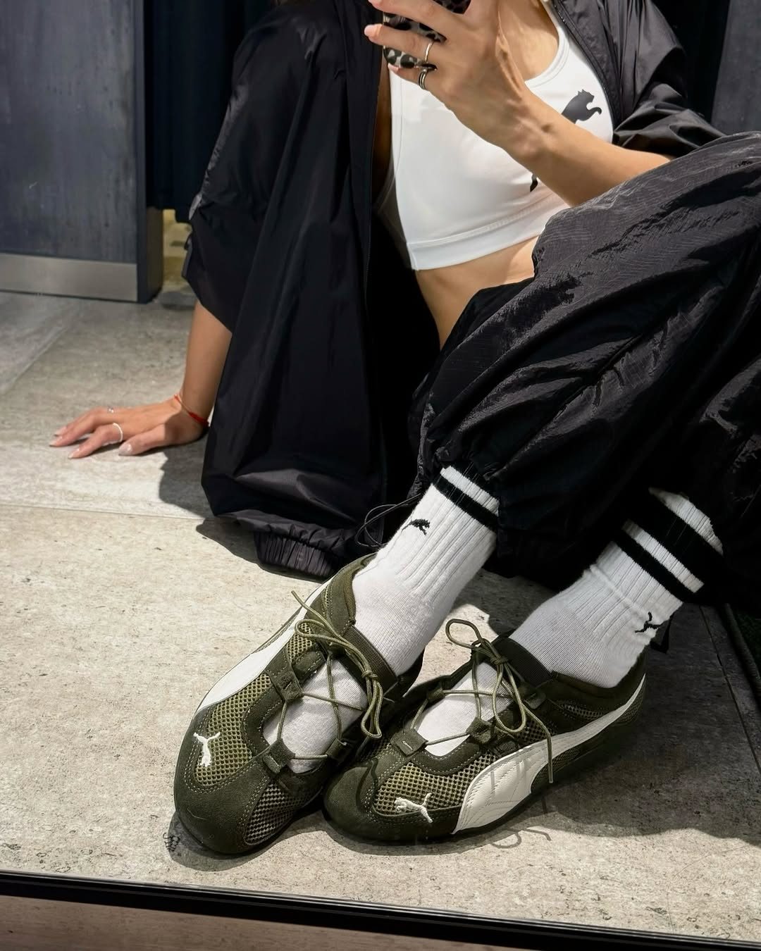 Puma Speedcat Go 'Olive White'